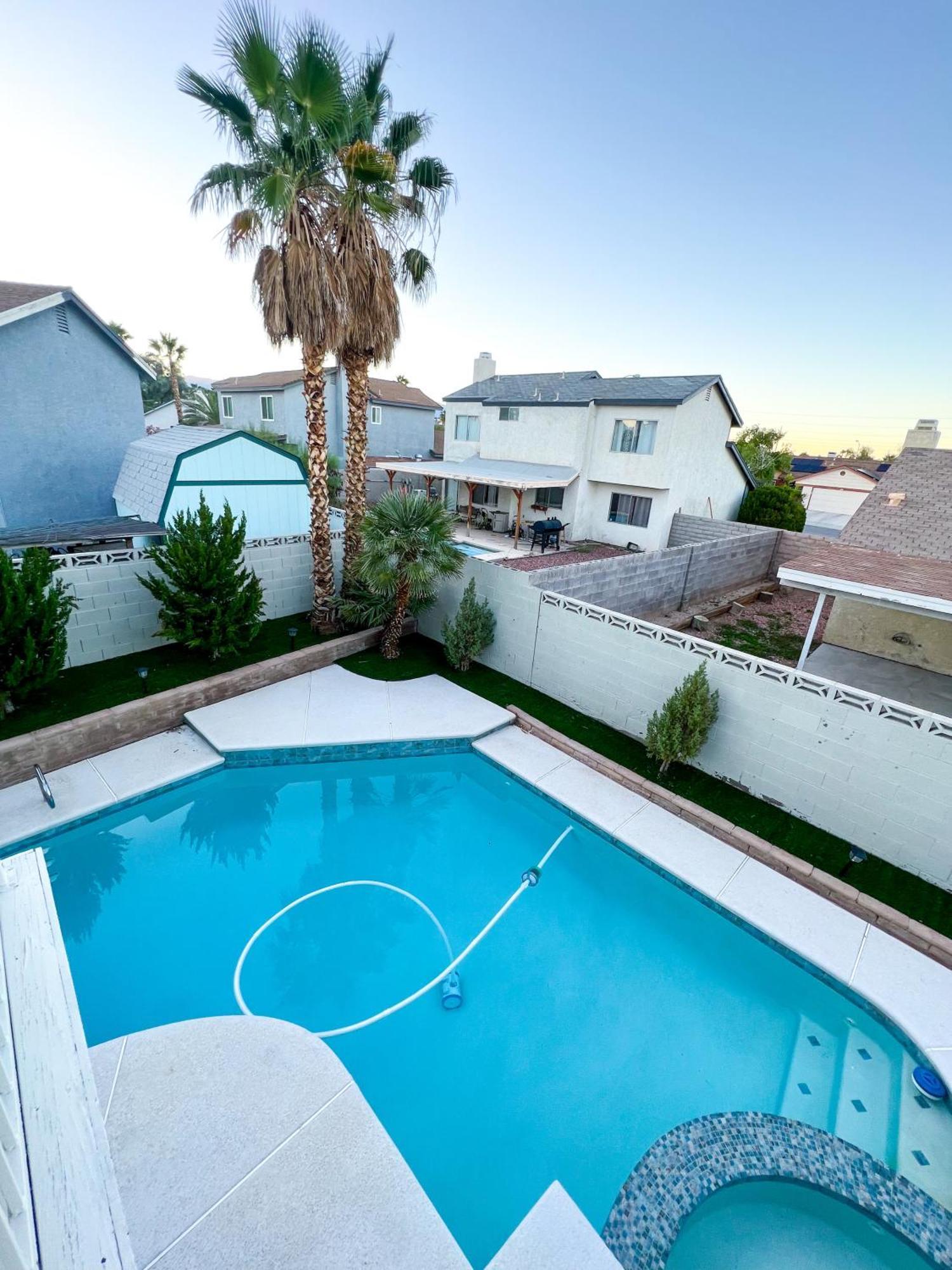 3Br Desert Oasis: King Bd W/Pool Villa Las Vegas Buitenkant foto